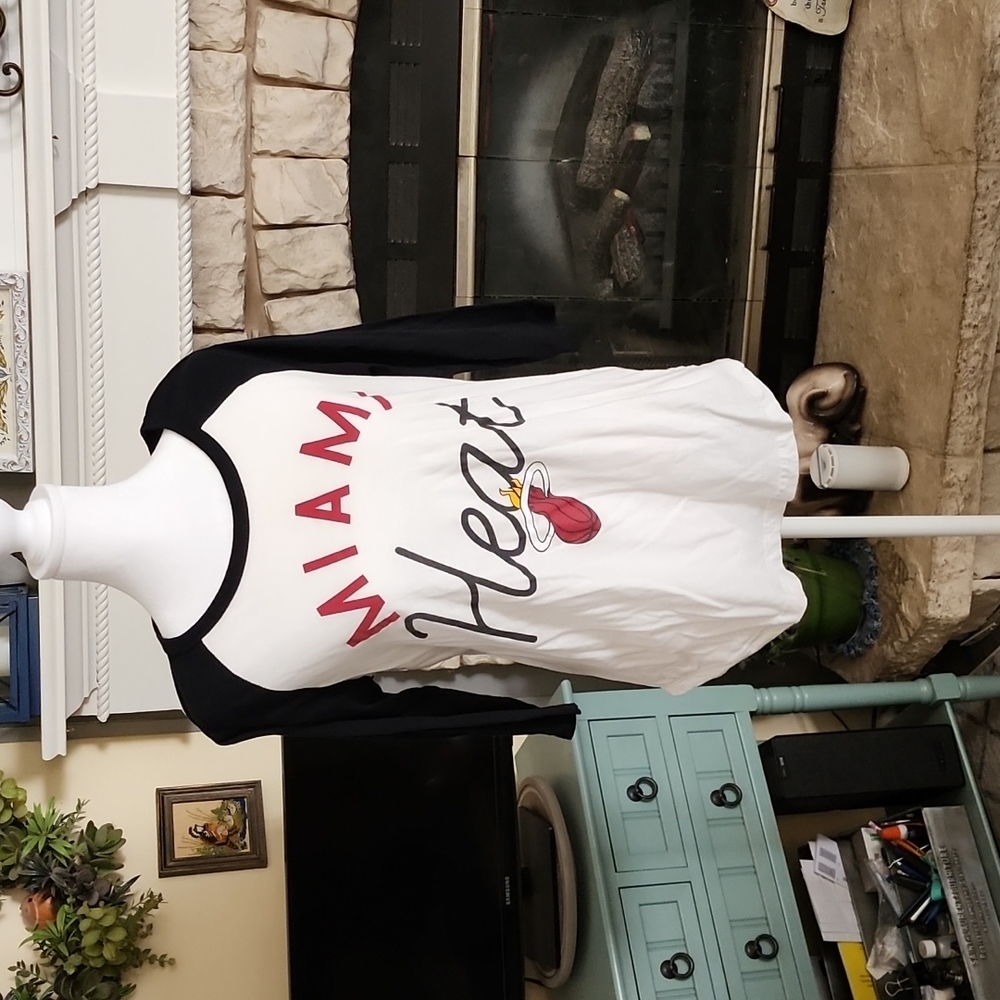Miami Heat 3/4 sleeves top
